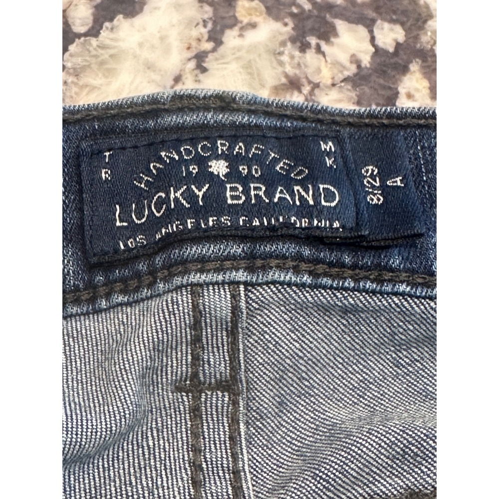 Lucky Brand Sofia Boot Jeans Womens 8/29 Medium Wash Blue Denim Mid Rise Bootcut - Picture 3 of 10